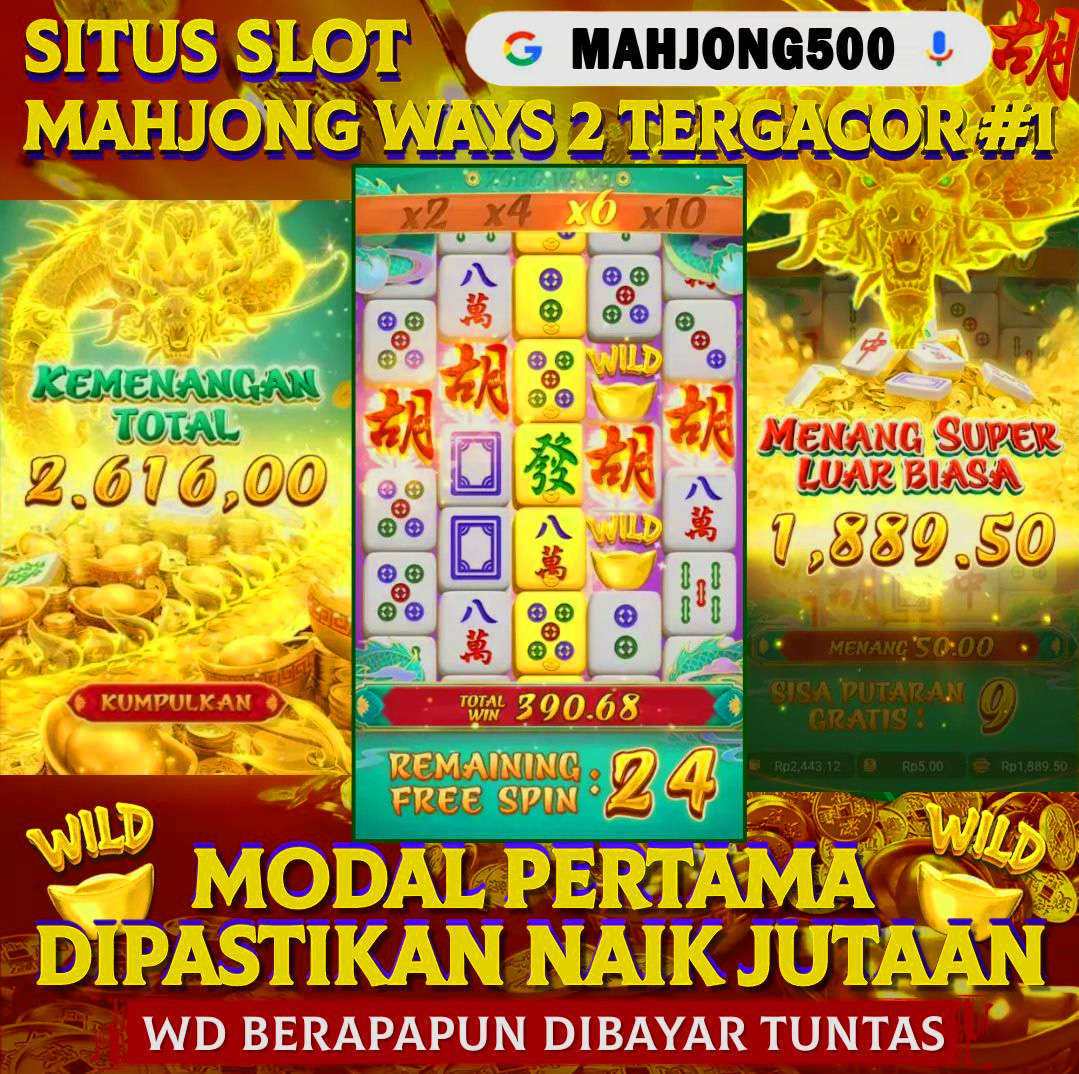 Mahjong500 🧐 Situs Web Paling Gacor Dengan Puluhan Keuntungan Untuk Member